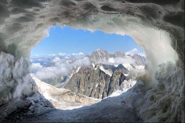 Cómo lucen los Alpes en agosto