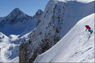 Estrenando ´paquetón` en Baqueira Beret