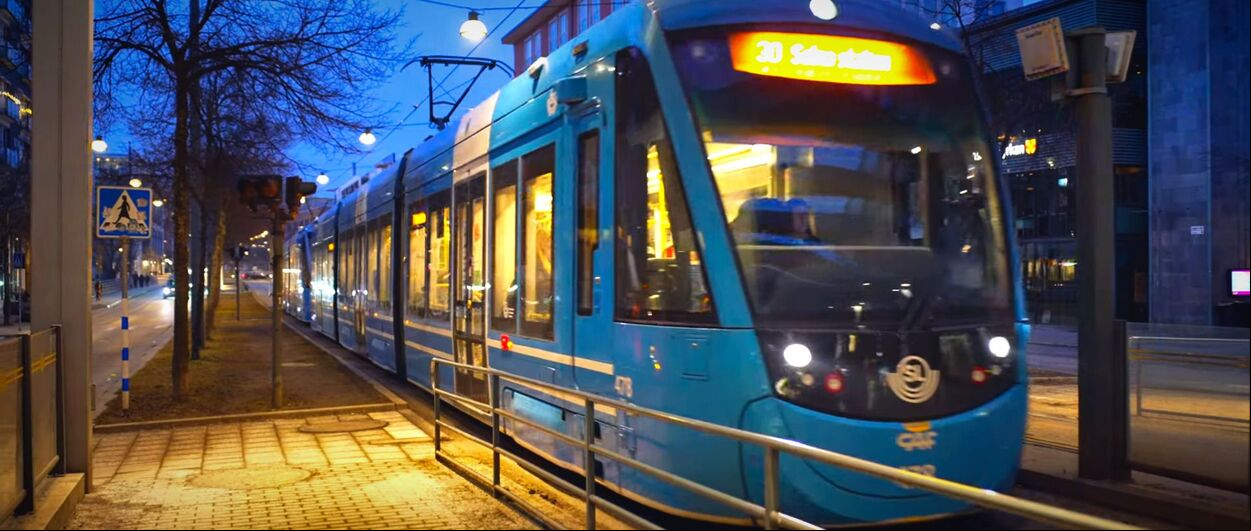 Primera fase del Tramvalira para entrar a Andorra desde la Seu en tranvía