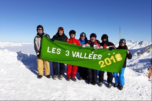 Los Tres Vallées. Febrero 2018
