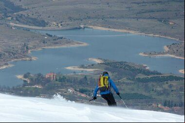 Peñalara: 40 cm. de nieve nueva, pero insuficiente