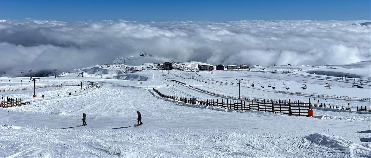 Imágenes de El Colorado tras las últimas nevadas