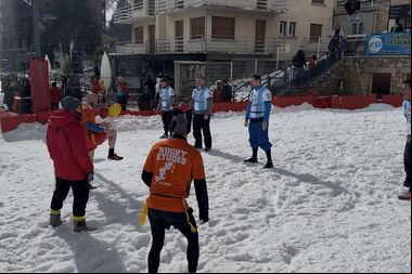 La gran fiesta del rugby en la nieve
